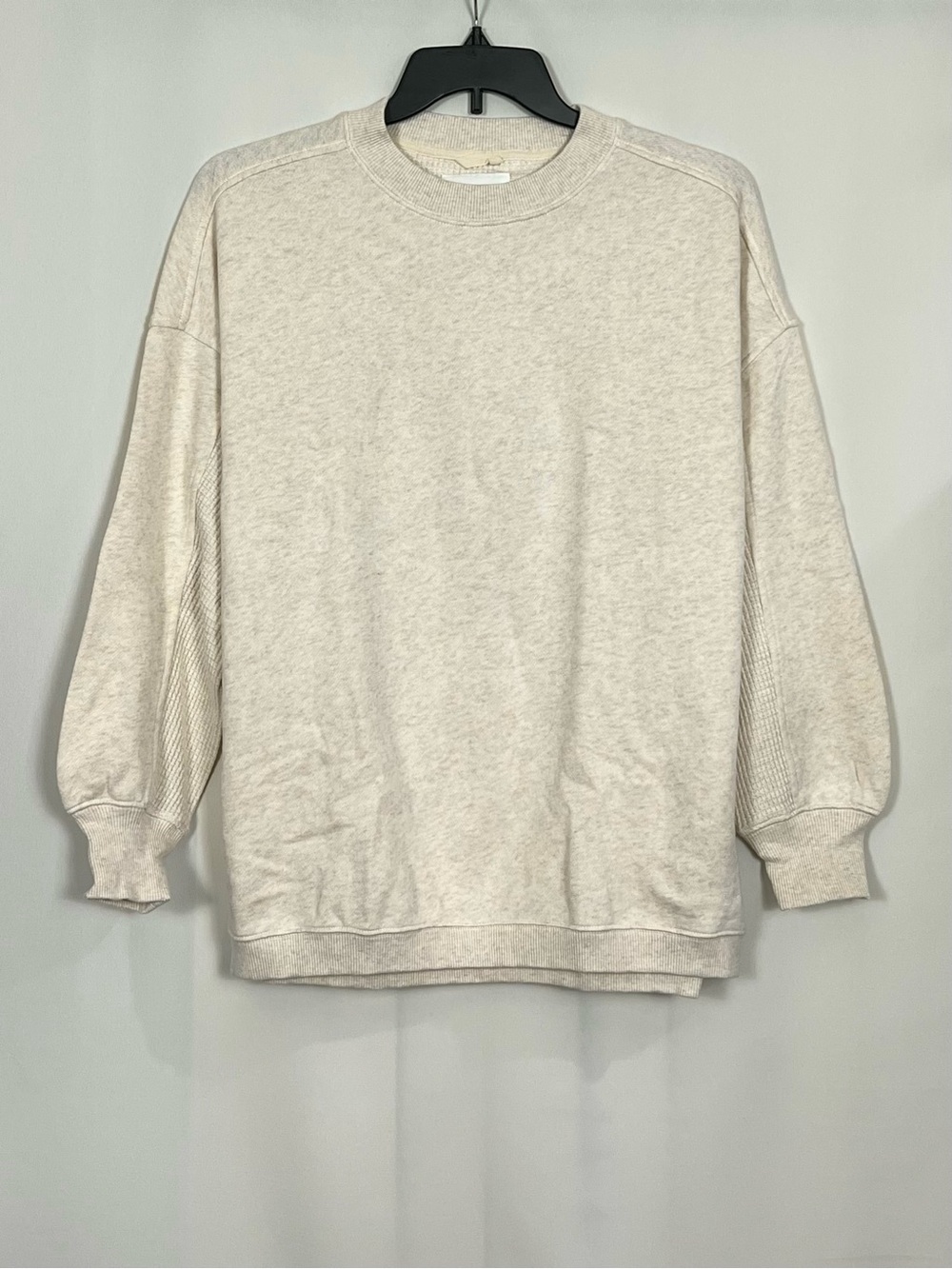 Aerie Women’s Oversized Getaway Sweatshirt Color Heather Frost Size M